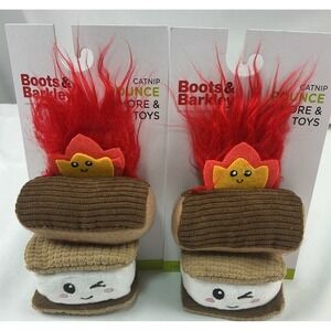 2 Boots Barkley Catnip S SMore Fire Cat Toys Set Of Two All Day Play